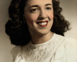 Mary, aged nineteen, 1948. <p><p><em> “What are you looking for?” </em></p></p>