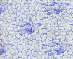 Commemorative patriotic printed cotton fabric. American Print Works, Fall River, Massachusetts, 1876.